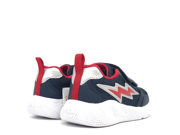 GEOX Sneaker bambino B SPRINTYE B. A navy/red