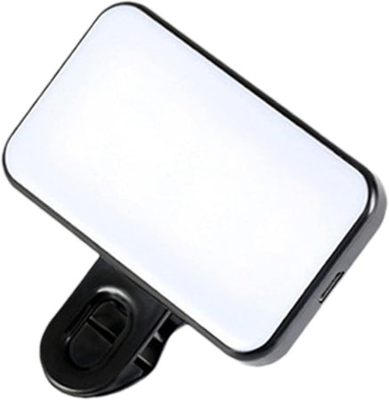Luce Ricaricabile Video Led Portatile Pannello Luminoso Con Clip Usb Riprese Telefono