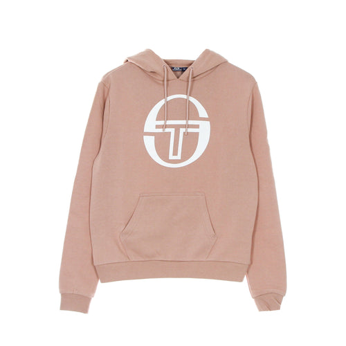 SERGIO TACCHINI Felpa Cappuccio Corta Donna Martin Cropped Logo Mistery Rose da donna