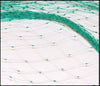 Set 2pz Rete In Polietilene Anti Animali Maglia 2x10mt Verde Protezione Piante Orto 134615