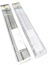 Set 2pz Tenda Veneziana 60x140cm In Pvc Con Asta Casa Parasole In 2 Colori 011682