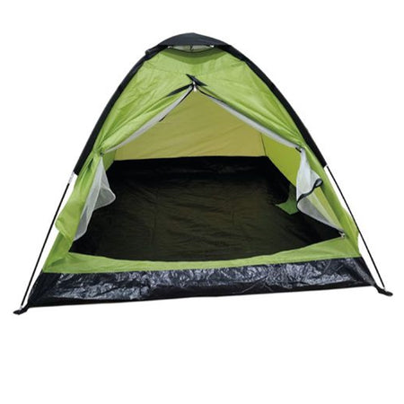 Tenda Da Campeggio Per 2 Persone 200x140x100cm Con Borsa Trasporto Portatile 206401