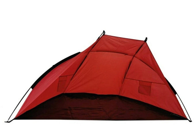 Tenda Da Spiaggia Paravento Parasole Con Picchetti Portatile Mare 220x110x100cm 206403