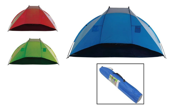 Tenda Da Spiaggia Pieghevole Ultraleggera Facile Montare Campeggio 240x120x120cm 206404