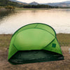Tenda Da Spiaggia Paravento Parasole Leggera Con Borsa Trasporto 215x145x130cm 206405