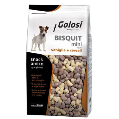 Golosi Biscuit Mini vaniglia e cereali 300 gr