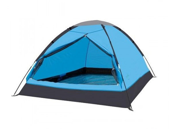 Tenda Da Campeggio Per 2 Persone Leggera Portatile Borsa Trasporto 205x150x105cm 016567