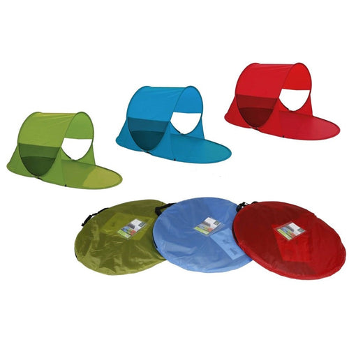 Tenda Da Campeggio Con Parasole Stuoia Spiaggia Portatile 220 X 120 X 110 Cm 016570