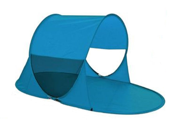 Tenda Da Campeggio Con Parasole Stuoia Spiaggia Portatile 220 X 120 X 110 Cm 016570