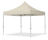 Gazebo Pieghevole Giardino 3x3x3mt Tenda Telo Beige Padiglione Mercati Sagre 222713