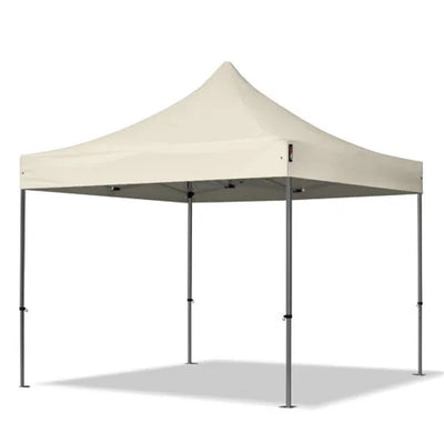 Gazebo Pieghevole Giardino 3x3x3mt Tenda Telo Beige Padiglione Mercati Sagre 222713
