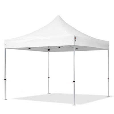 Gazebo Pieghevole Giardino 3x3x3mt Tenda Telo Bianco Padiglione Mercati Sagre 222715