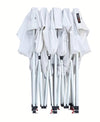 Gazebo Pieghevole Giardino 3x3x3mt Tenda Telo Grigio Padiglione Mercati Sagre 222714