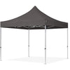 Gazebo Pieghevole Giardino 3x3x3mt Tenda Telo Grigio Padiglione Mercati Sagre 222714