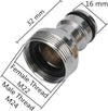 Raccordo Per Tubi Da Giardino Attrezzature Per Capezzoli Filettate M22/m24 In Acciaio