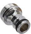 Raccordo Per Tubi Da Giardino Attrezzature Per Capezzoli Filettate M22/m24 In Acciaio