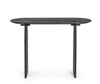 Consolle Monterrey con struttura in legno di mango, colore nero, 110 x 45 x 76h cm