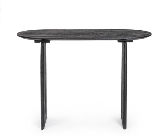 Consolle "Monterrey" con struttura in legno di mango, colore nero, 110 x 45 x 76h cm