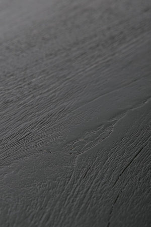 Consolle "Monterrey" con struttura in legno di mango, colore nero, 110 x 45 x 76h cm