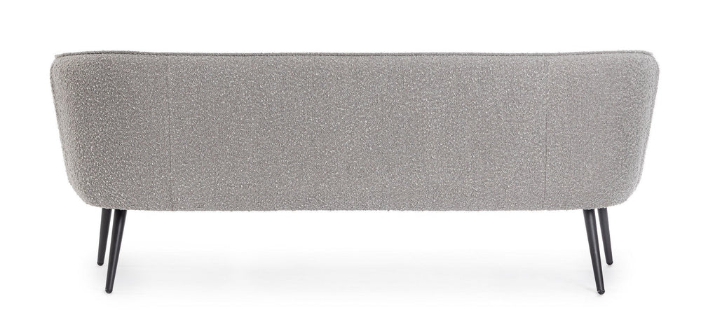 Divano 2 Posti "Avril" per interno, Struttura In Legno Compensato, Gambe In Acciaio Verniciato A Polvere Epossidica 126 x 70 x 68 h cm