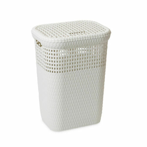 PORTABIANCHERIA RATTAN CESTA CON COPERCHIO 60 LT. 42X33XH58 CM FRA 160270