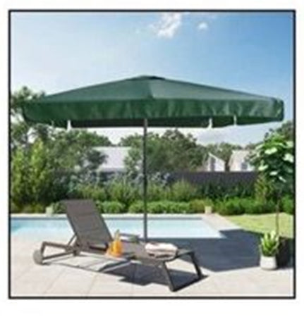 Ombrellone Da Giardino Esterno Balcone Terrazzo Verde 3x2 Mt Con Manovella 223220