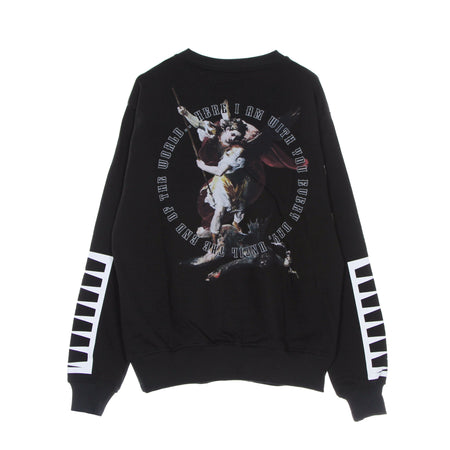 IHS Felpa Leggera Girocollo Uomo Arcangelo Sweatshirt Black da uomo