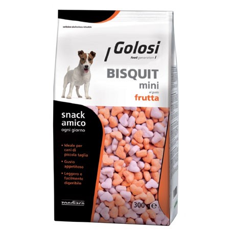 Golosi Biscuit Mini frutta 300 gr