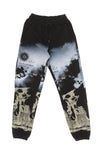 IHS Pantalone Tuta Leggero Uomo Clouds & Flames Jogger Black/multi da uomo