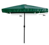 Ombrellone Da Giardino Arredo Esterno Balcone Terrazzo Patio 3x3 Mt Verde 223230