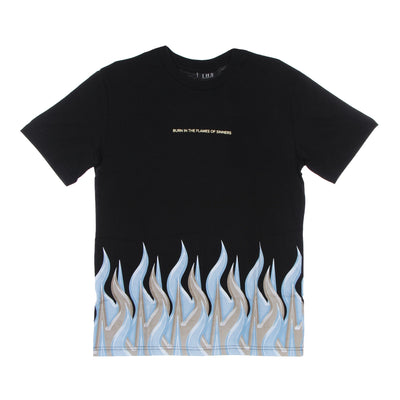 IHS Maglietta Uomo New Flames Tee Black da uomo