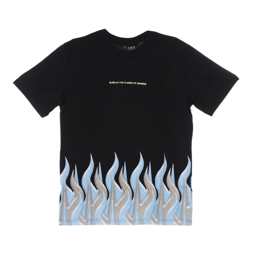 IHS Maglietta Uomo New Flames Tee Black da uomo