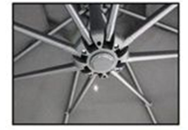 Ombrellone Da Giardino 3x4 Mt Arredo Esterno Balcone Terrazzo Patio Bianco 223238