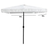 Ombrellone Da Giardino 3x4 Mt Arredo Esterno Balcone Terrazzo Patio Bianco 223238