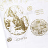 IHS Maglietta Uomo Gold Manifesto Tee White/gold da uomo