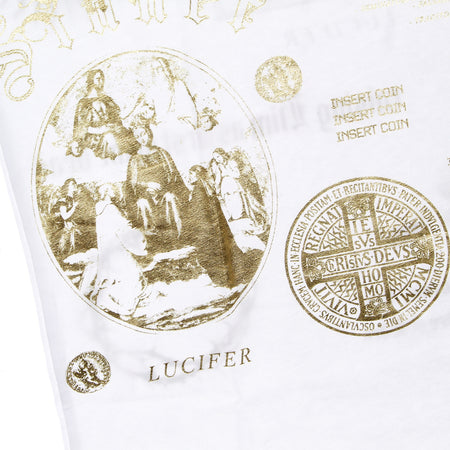 IHS Maglietta Uomo Gold Manifesto Tee White/gold da uomo