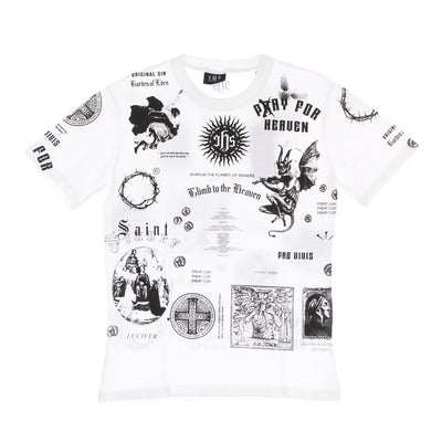 IHS Maglietta Uomo Solid Manifesto Tee White da uomo