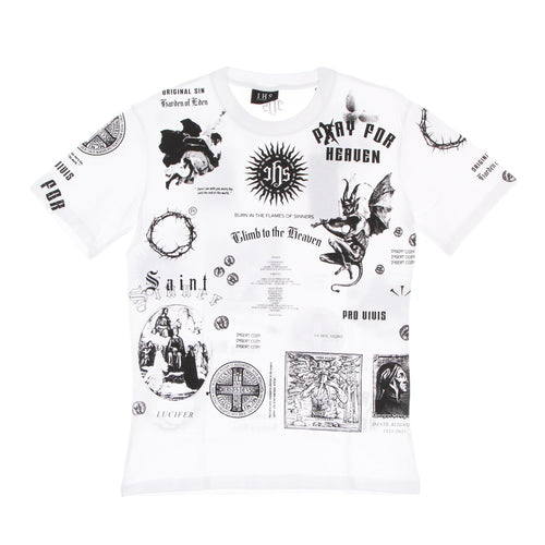 IHS Maglietta Uomo Solid Manifesto Tee White da uomo