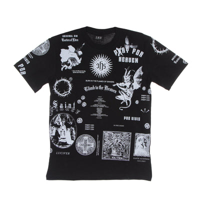 IHS Maglietta Uomo Solid Manifesto Tee Black da uomo