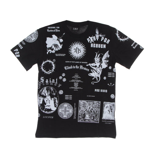 IHS Maglietta Uomo Solid Manifesto Tee Black da uomo