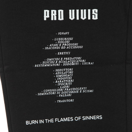 IHS Pantalone Tuta Leggero Uomo Solid Manifesto Jogger Black da uomo