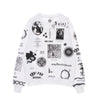 IHS Felpa Leggera Girocollo Uomo Solid Manifesto Sweatshirt White da uomo