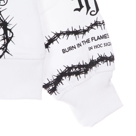 IHS Felpa Leggera Girocollo Uomo Solid Manifesto Sweatshirt White da uomo