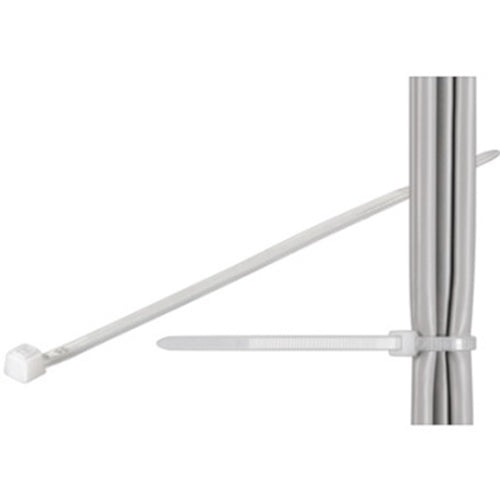 FASCETTE FERMACAVI TRASP 200X2.5CM 100PZ