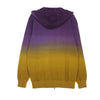 MAUNA-KEA Felpa Leggera Cappuccio Zip Uomo Zipped Hoodie Purple/yellow da uomo