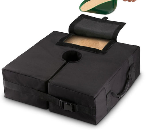 Borsa Per Base Ombrellone Da Giardino Staccabile Quadrato Ampia Apertura Maniglie 020682