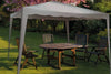 Gazebo 3x3x2,5 Mt Pieghevole Grigio Impermeabile Richiudibile Tendone Giardino 016561