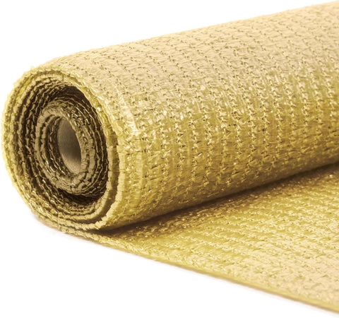 Set 3pz Rotolo Rete Ombreggiante Beige Fitta 1x5mt Protezione Giardini Terrazze 017068