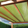 Set 3pz Rotolo Rete Ombreggiante Beige Fitta 1x5mt Protezione Giardini Terrazze 017068