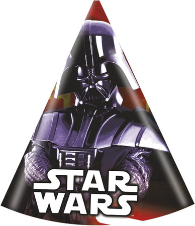 6 CAPPELLINI TEMA STAR WARS IN CARTA